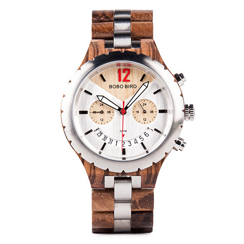Five hands miyota movement calendar men's watch