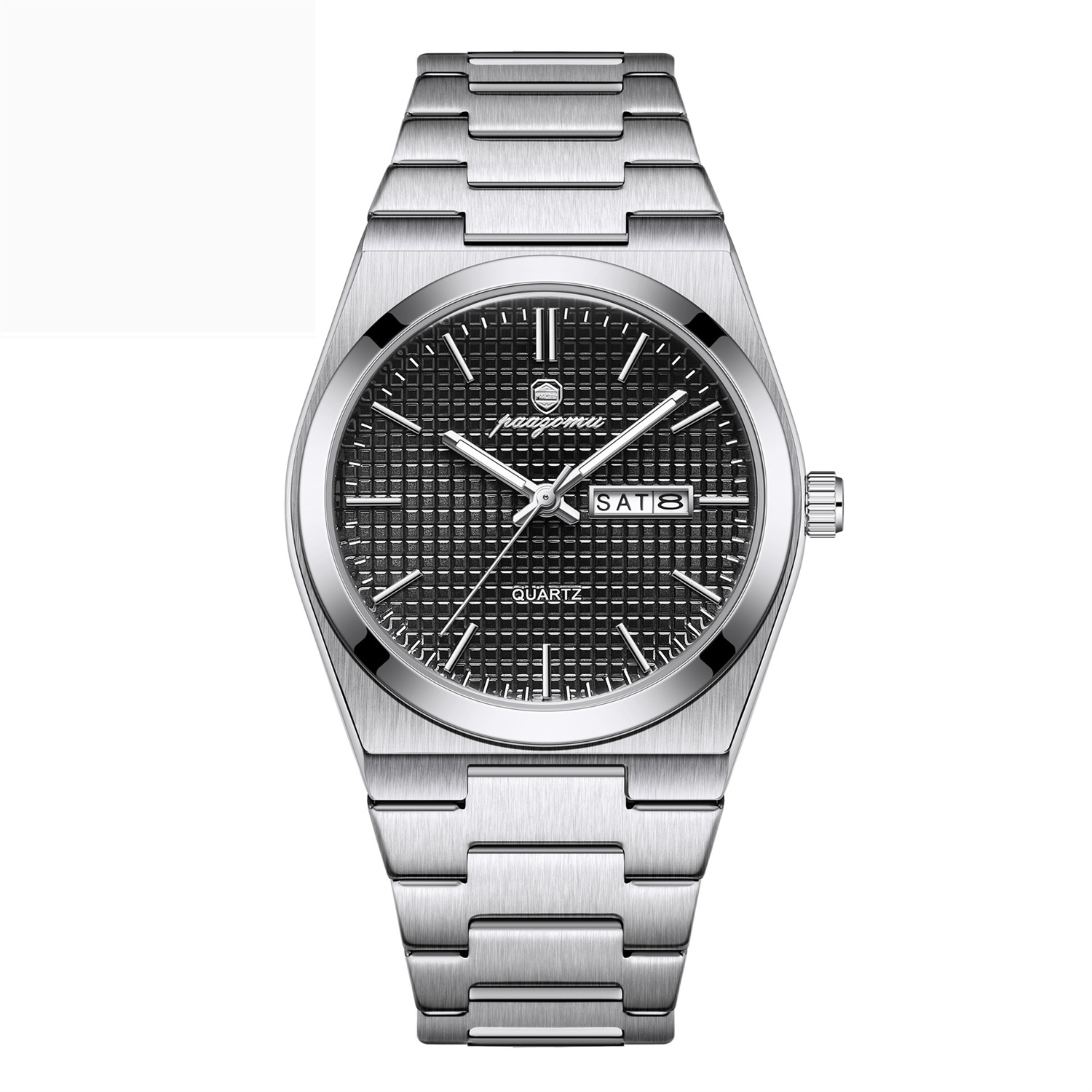 Luminous Quartz Waterproof Calendar Watch